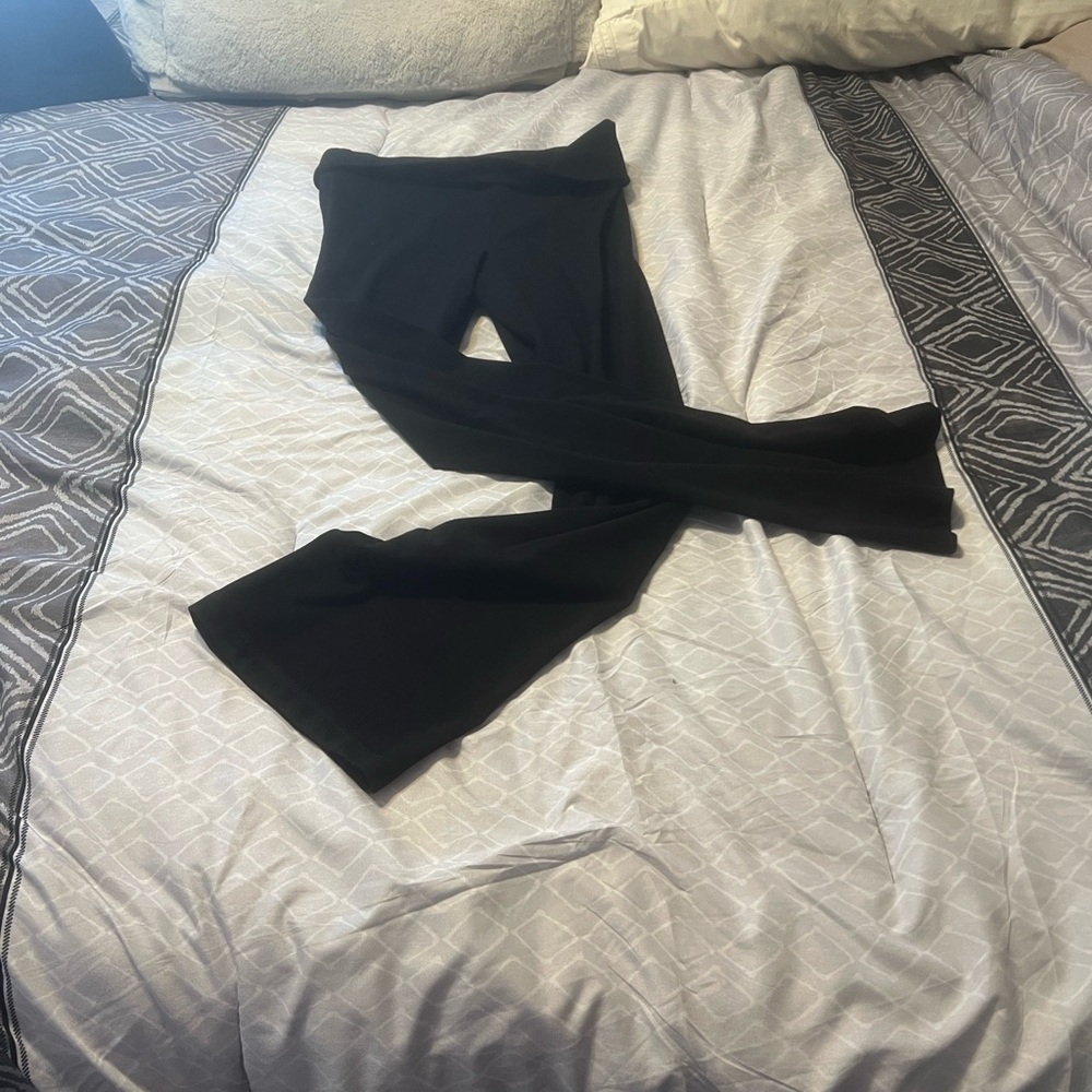 VSX Black Flared Leggings